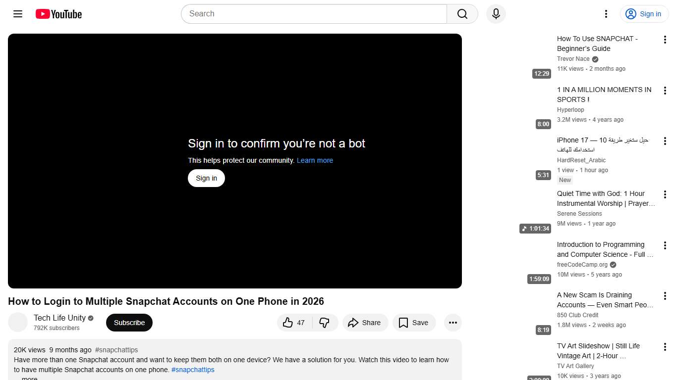 How to Login to Multiple Snapchat Accounts on One Phone in 2026 - YouTube